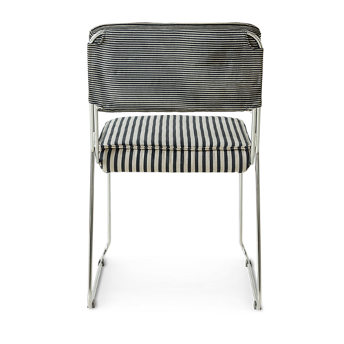 HKLiving Endless eetkamerstoel stripe monochrome HKLiving Endless eetkamerstoel stripe monochrome