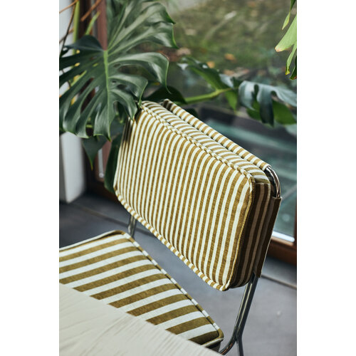 HKLiving Endless eetkamerstoel stripe sunflower