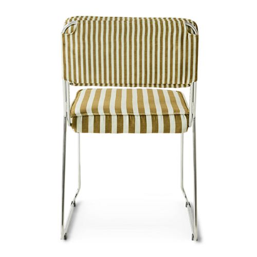 HKLiving Endless eetkamerstoel stripe sunflower