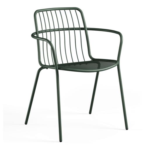 Emu Alisea tuinstoel met armleuningen dark green Emu Alisea tuinstoel met armleuningen dark green