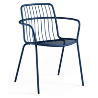 Alisea tuinstoel met armleuningen saphire blue