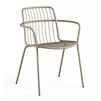 Alisea tuinstoel met armleuningen grey/green