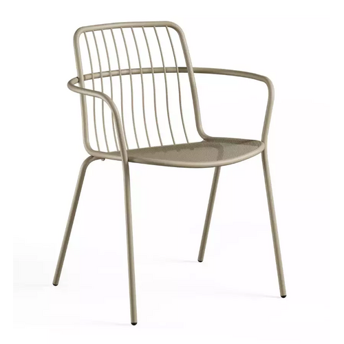 Emu Alisea tuinstoel met armleuningen grey/green Emu Alisea tuinstoel met armleuningen grey/green