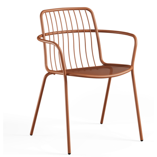 Emu Alisea tuinstoel met armleuningen maple red Emu Alisea tuinstoel met armleuningen maple red