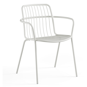 Emu Alisea chaise de jardin avec accoudoirs white Emu Alisea chaise de jardin avec accoudoirs white