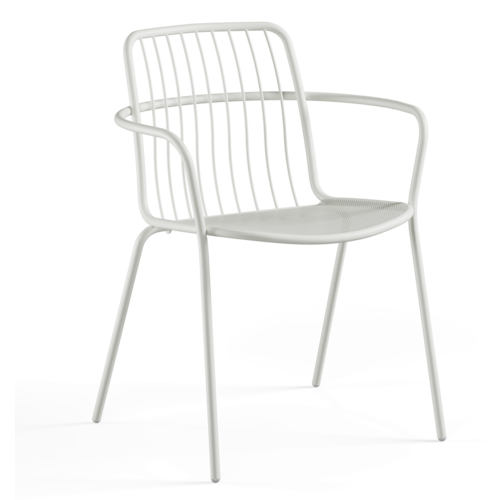 Emu Alisea tuinstoel met armleuningen white Emu Alisea tuinstoel met armleuningen white