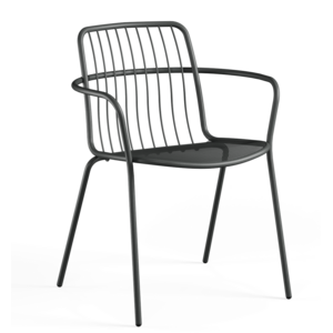 Emu Alisea chaise de jardin avec accoudoirs antique iron