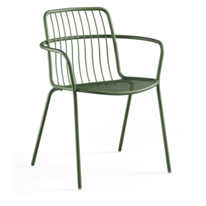 Emu Alisea chaise de jardin avec accoudoirs military green