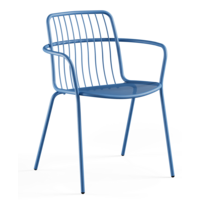 Alisea tuinstoel met armleuningen marine blue