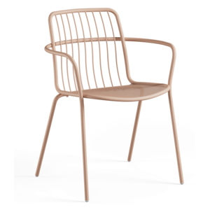 Emu Alisea chaise de jardin avec accoudoirs antique pink