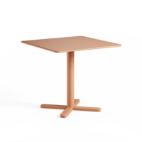 Darwin table de jardin pliante 80x80 antique pink