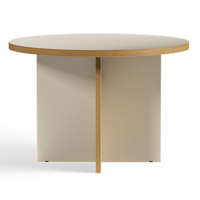 Table à manger ronde Cream Ø110cm