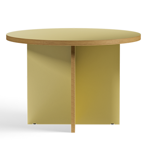 HKLiving Table à manger ronde Olive Ø110cm