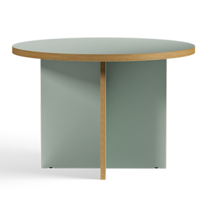HKLiving Eettafel pale green rond Ø110cm