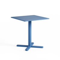Darwin inklapbare tuintafel 70x70 marine blue