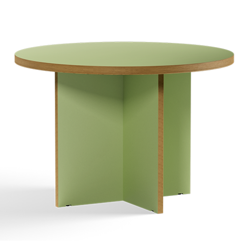 HKLiving Table à manger ronde Pistachio Ø110cm