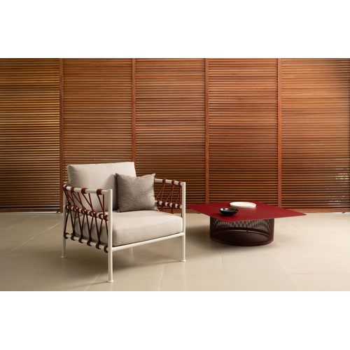 Emu Antigua 2-zit buitensofa rood 46/94 met kussens 900/18