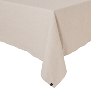 Haomy Corte nappe lin coton naturel 300 x 160 cm