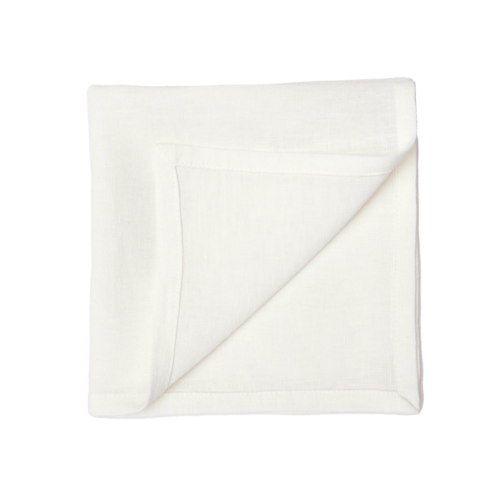 Haomy Pise servet linnen wit 40x40 cm