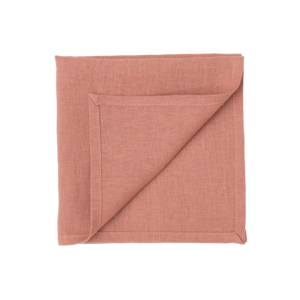 Haomy Pise serviette lin moccacino 40x40 cm