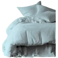 Mykonos dekbedovertrek tetra katoen ciel 240 x 220