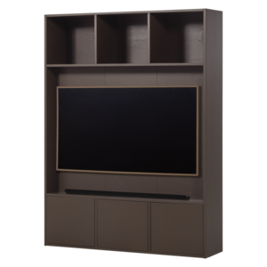 WOOOD Meggy meuble tv en pin brun moyen 160 cm WOOOD Meggy meuble tv en pin brun moyen 160 cm