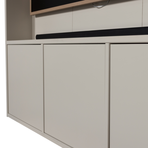 WOOOD Meggy tv opbergkast grenen dust 160 cm WOOOD Meggy tv opbergkast grenen dust 160 cm