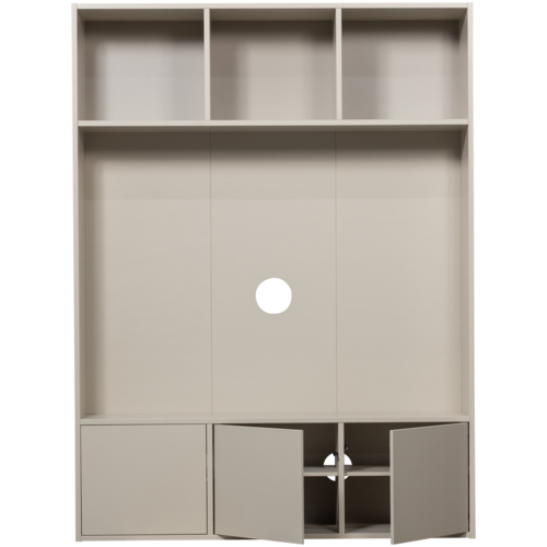 WOOOD Meggy tv opbergkast grenen dust 160 cm WOOOD Meggy tv opbergkast grenen dust 160 cm