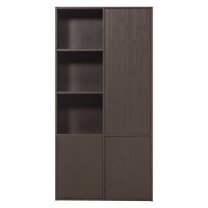 WOOOD Meggy opbergkast rechts grenen middenbruin 108 cm WOOOD Meggy opbergkast rechts grenen middenbruin 108 cm