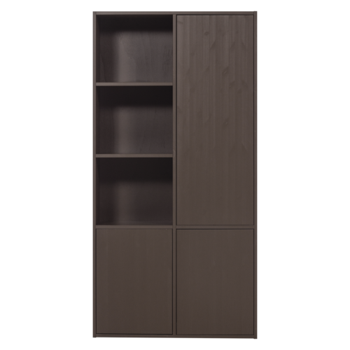 WOOOD Meggy opbergkast rechts grenen middenbruin 108 cm WOOOD Meggy opbergkast rechts grenen middenbruin 108 cm