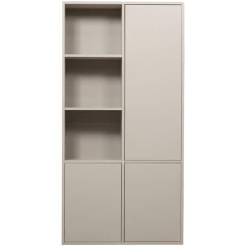 WOOOD Meggy opbergkast rechts grenen dust 108 cm WOOOD Meggy opbergkast rechts grenen dust 108 cm