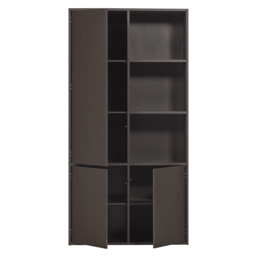 WOOOD Meggy opbergkast links grenen middenbruin  108 cm