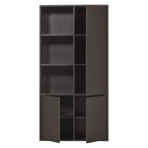 WOOOD Meggy opbergkast rechts grenen middenbruin 108 cm