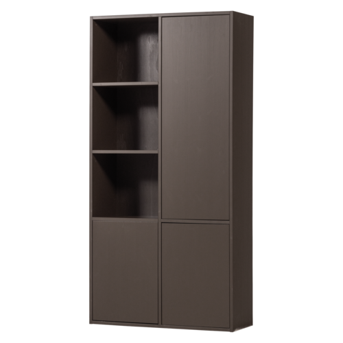 WOOOD Meggy opbergkast rechts grenen middenbruin 108 cm