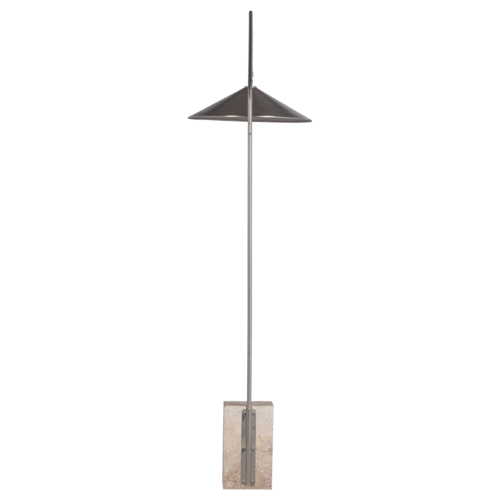 WOOOD Korn vloerlamp metaal chroom