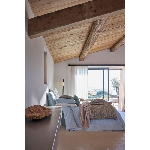 Haomy Mykonos dekbedovertrek tetra katoen wit 240 x 220