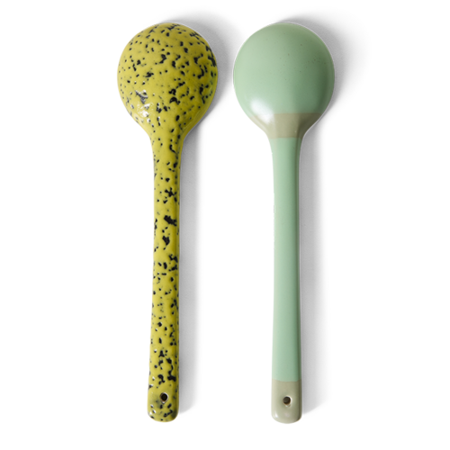 HKLiving 70s saladebestek mines - set van 2