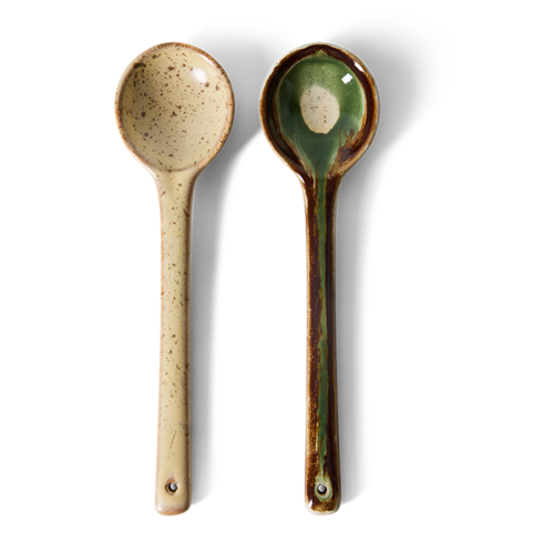 HKLiving 70s saladebestek hills - set van 2