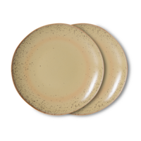 70s assiette à dessert Grit – lot de 2