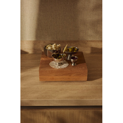 HKLiving Serveerplank large teak