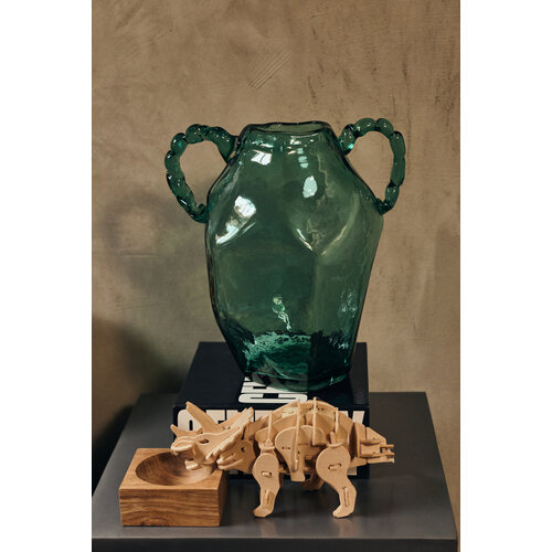 HKLiving Cube kom small teak