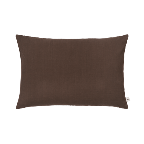 Ferm Living Sen kussen rechthoekig - Dark chocolate