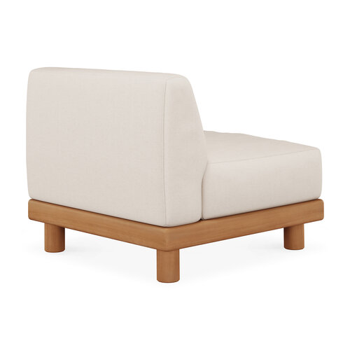Ethnicraft Monocle outdoor modulaire sofa teak eenzit