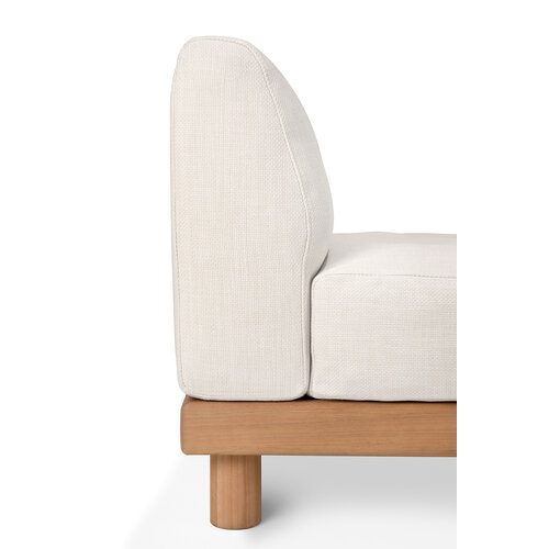 Ethnicraft Monocle outdoor modulaire sofa teak eenzit