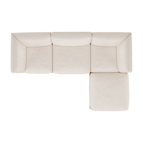 Ethnicraft Monocle outdoor modulaire sofa teak eenzit