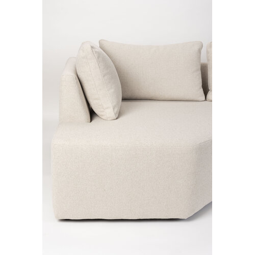 Zuiver Prosper sofa rechts Sand