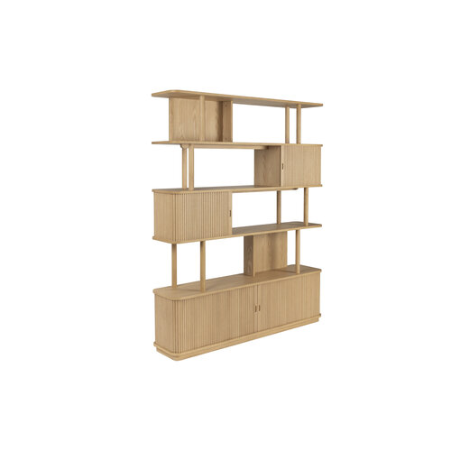 Zuiver Barbier boekenkast naturel