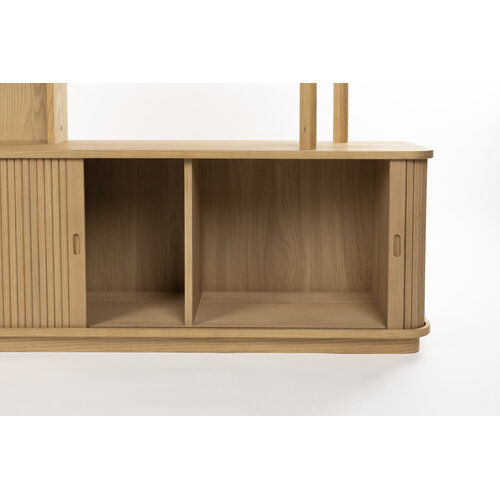 Zuiver Barbier boekenkast naturel