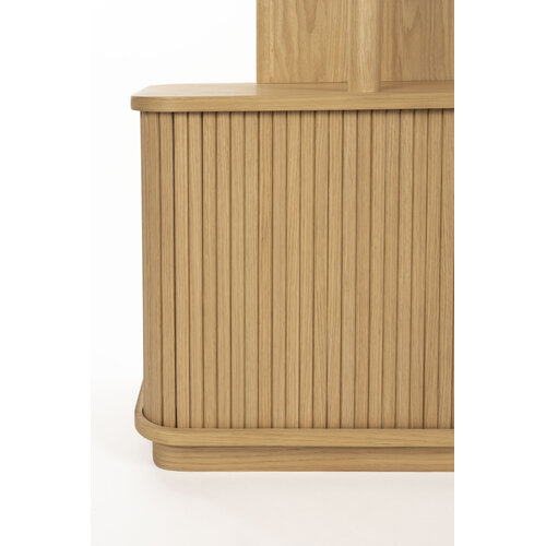 Zuiver Barbier boekenkast naturel