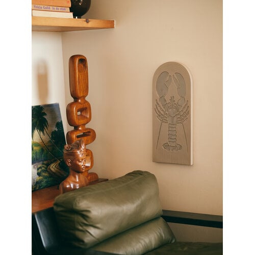 HKLiving Lobster wandtegel keramiek